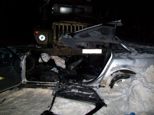 В ДТП на 284 км автодороги Сыктывкар - Ухта погибла девушка